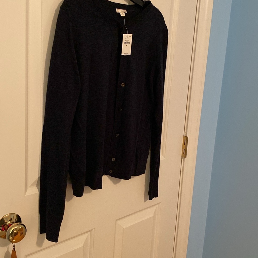 Navy Blue Cardigan NWT